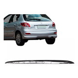 Friso Tampa Traseira Peugeot 207 08 Á 2013 Cromado Original