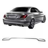 Friso Traseiro Inferior Parchoque Mercedes C180 C200 2016 18