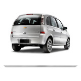 Friso Traseiro Resinado Cromado Tampa Porta Malas Gm Meriva