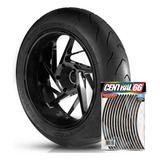 Friso Yamaha Ys 150 Fazer Sed Refletivo Adesivo Roda Filete