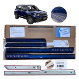 Frisos Lateral C/ Emb. Grafite Mopar Jeep Renegade Dark Pack