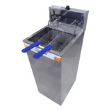 Fritadeira 18l 220v Óleo E Água Com Segurança Térmica 8kw