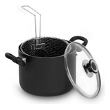 Fritadeira Big Fritas Antiader 4,5 L C/ Grelha Remov Eirilar Cor Preto