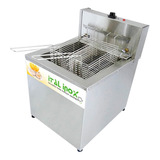 Fritadeira Elétrica Profissional Água E Óleo 18 Litros 5000w Ital Inox