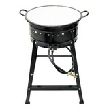 Fritadeira Fritador Gás Tacho 20 Pasteleiro Kit Alta Pressão