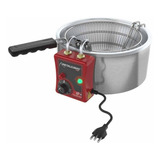Fritadeira Industrial Elétrica Metalcubas Tfre 03 3l Alumínio 220v