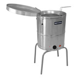 Fritadeira Industrial Elétrica Metvisa Fie.20 38l 60 Hz 220v