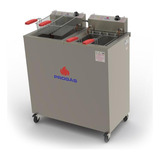 Fritadeira Industrial Elétrica Progás Pr-200 E 36l Aço Inoxidável 220v