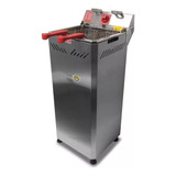 Fritador Elétrica Industrial Gabinete 25 Litros Água E Óleo 