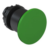 Frontal Botão Cogumelo Verde Weg Csw-bc2 Wh 40mm