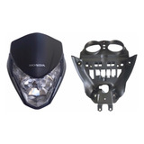 Frontal Com Farol + Aranha Titan 150 Mix Prata 2011