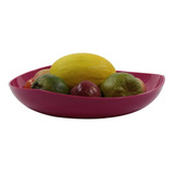 Fruteira De Mesa Colorida Decorativa Frutas Legumes Saladas