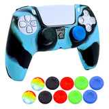 Funda De Silicona Oiokew, Antideslizante, P/ Joystick De Ps5
