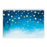 Fundo Fotográfico 2,2x1,5- Pequeno Principe Céu Estrelado 19
