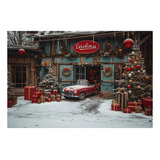 Fundo Fotográfico Natal Em Tecido 2,6x1,7m Modelos Diversos