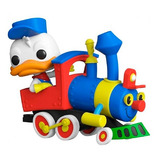 Funko Pop Disney Pato Donald On Casey Jr. Circus Train # 01