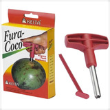 Fura Coco Inox Abridor Profissional Pratico Facil E Rapido