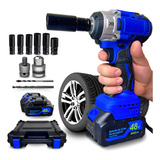 Furadeira Chave De Impacto 48v Bivolt 2 Baterias 1/2