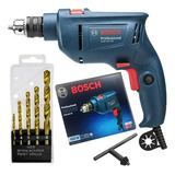 Furadeira De Impacto 450w 3/8 Gsb 450 Re Bosch + Kit Brocas 220v
