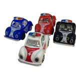 Fusca Fusquinha De Fricção Kit Com 4