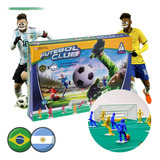 Futebol Botao Maleta Club Seleçoes Brasilx Argentina