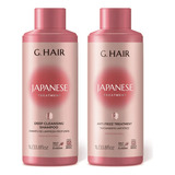 G Hair Tratamento Japonês Shampoo Trat. Antifrizz 2x1l