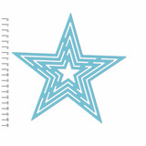 Gabarito Para Fuxico (estrela)