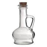 Galheteiro Porta Azeite Vinagre De Vidro Tampa Rolha 230ml