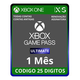 Game Pass Ultimate - 1 Mês 25 Dígitos (todas Contas)