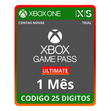 Game Pass Ultimate - Xbox Cloud - 1 Mês 25 Dígitos