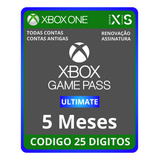 Game Pass Ultimate 5 Meses - Código 25 Dígitos