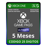 Game Pass Ultimate 5 Meses - Xbox One Series Xs Pc Cloud