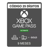 Game Pass Ultimate Live Gold + Gpu 9 Meses Código 25 Digitos