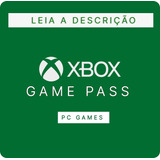 Game Xbox Pass Pc 1 Mês - Código 25 Dígitos