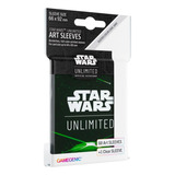  Gamegenic Star Wars Unlimited Art Sleeves Card Back Green