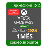 Gamepass - Assinatura Xbox Game Pass Ultimate 1 Mês
