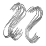 Gancho Para Acougue Nº0 1/8 Inox Kit C/ 12un