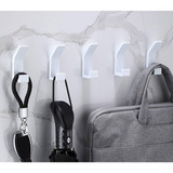 Gancho Suporte Pendurar Pano Toalha Em Cozinha Quarto Branco