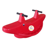 Gangorra Infantil Jacaré 2 Lugares Colorido Envio Rapido