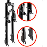 Garfo Amortecedor Bike Aro 26 V-brake Disco Suspensão 21,1mm