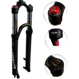 Garfo De Bicicleta Aro 26 Suspensão Absolute Brutus Dj Pro Rebound Adjust - Preto