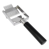 Garfo Desoperculador Invertido Inox P/ Favos Mel Apicultura