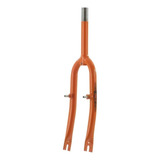 Garfo Para Bicicletas Aro20 Ultrabike Resistente Aço Carbono Cor Laranja