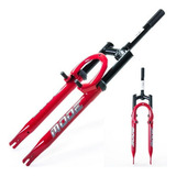 Garfo Suspensão P/ Bike Aro 26 Standard 21,1mm Mode Vermelho