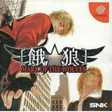 Garou Mark Of The Wolves Dreamcast Mídia Fisica Original