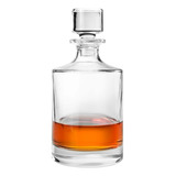 Garrafa 850ml Para Whisky Em Cristal Fracalanza