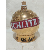 Garrafa Antiga 125 Anos Da Cerveja Schlitz Dec. 70 Ceramarte