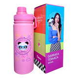 Garrafa Aqua Termica 500 Ml Escolar Pandinha Luluca Oficia