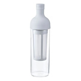 Garrafa Café Cold Brew Hario Fic Vidro Silicone Branco 650ml