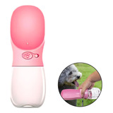 Garrafa De Água Portátil Pet Bebedouro Para Cachorro 350ml